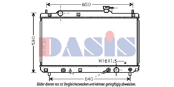 AKS DASIS Radiators, Motora dzesēšanas sistēma 210197N